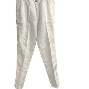 Vilebrequin Men's Crisp White Linen Chinos